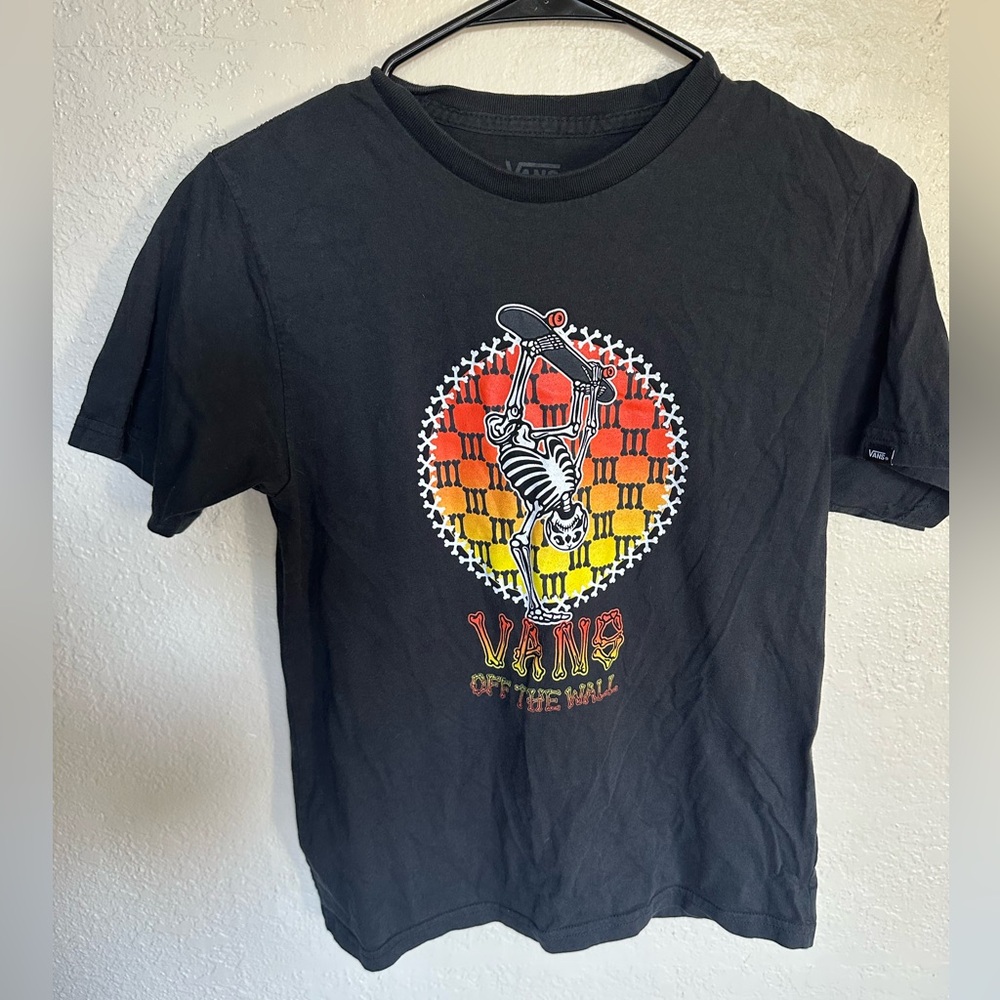 Vans Classic Boys Black T-Shirt